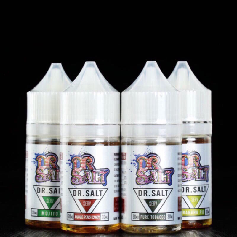 【DR SALT 鹽博士煙油】原裝正品/30ml 震撼登場 電子煙小煙鹽油全新體驗-VAKA糖果雲煙館