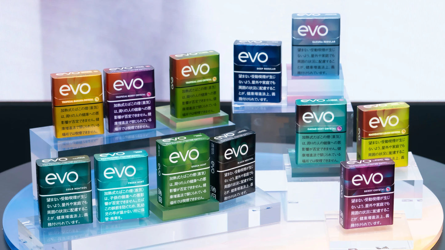 日本 EVO 加熱煙彈|Ploom Aura 主機專用煙彈|多款風味選擇-現貨秒發