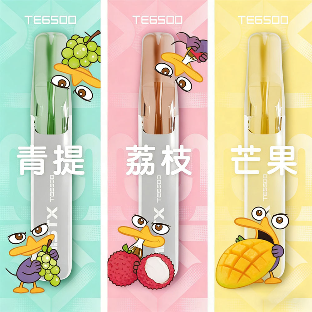 MISTX 鴨嘴獸 6500口一次性電子煙 長效大容量拋棄式Vape 多口味便攜電子煙-VAKA糖果雲煙館
