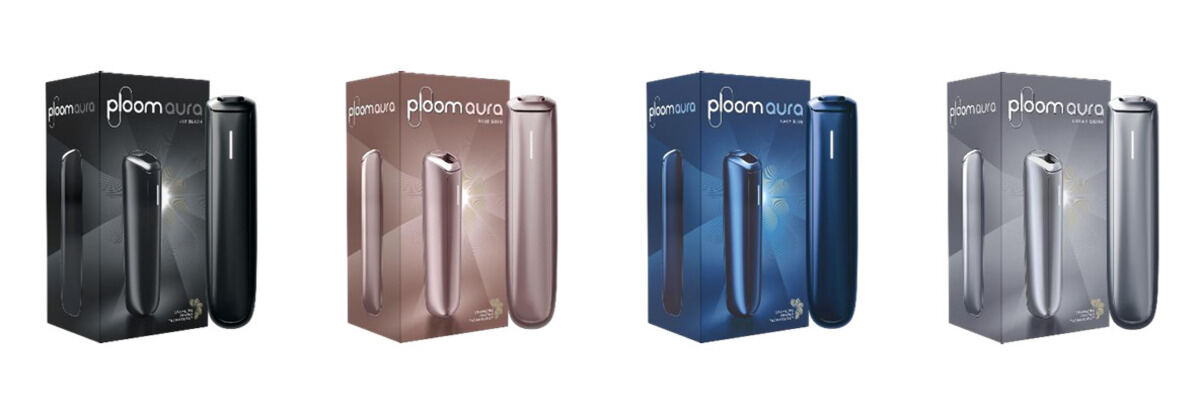 Ploom Aura 加熱菸主機｜SMART HEATFLOW 氣流加熱技術｜日本七星／CAMEL駱駝／EVO煙彈專用主機-現貨秒發