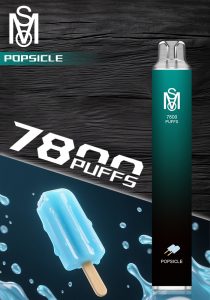 MSO爅嘶一次性電子煙 7800 Puffs 長效大容量拋棄式電子煙 多口味輕巧便攜款-VAKA糖果雲煙館