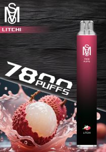 MSO爅嘶一次性電子煙 7800 Puffs 長效大容量拋棄式電子煙 多口味輕巧便攜款-VAKA糖果雲煙館