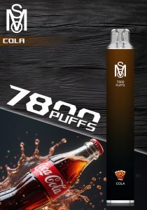 MSO爅嘶一次性電子煙 7800 Puffs 長效大容量拋棄式電子煙 多口味輕巧便攜款-VAKA糖果雲煙館