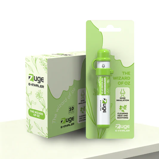 【越南ZUGE E-inhaler草本電子鼻通】舒緩鼻塞、提神醒脑、草本艾納香 | 一次性電子鼻通棒 | VAKA糖果雲煙館