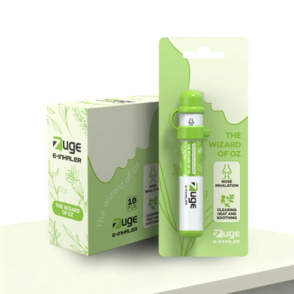 【越南ZUGE E-inhaler草本電子鼻通】舒緩鼻塞、提神醒脑、草本艾納香 | 一次性電子鼻通棒 | VAKA糖果雲煙館