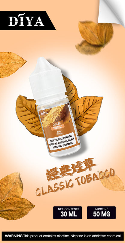 DIYA 叮啞煙油 30ML｜尼古丁鹽小煙油｜水果特調風味煙油｜POD注油電子煙油推薦-VAKA糖果雲煙館