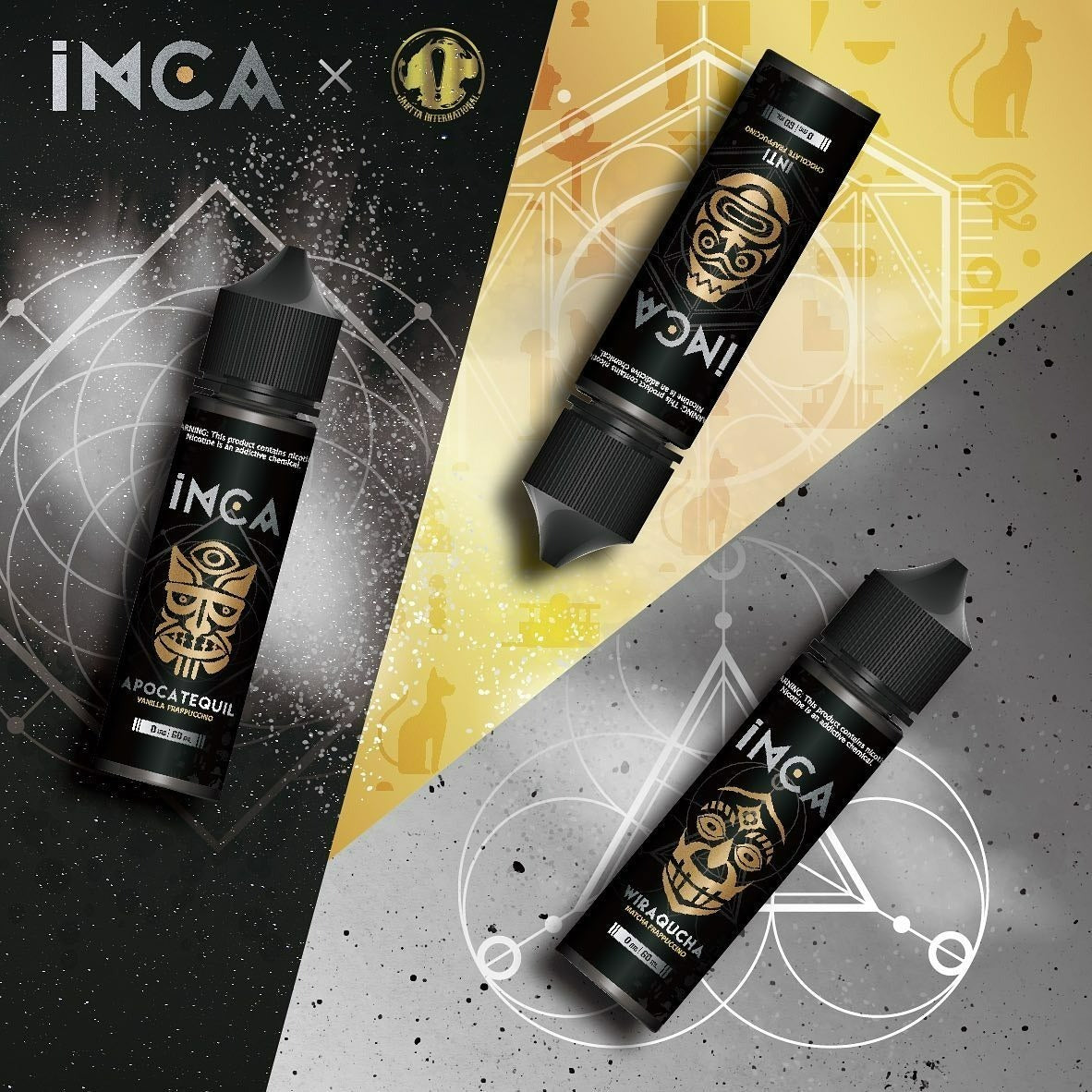 INCA 星冰樂系列煙油 30ML｜雪國秘境冰感甜點風味體驗-VAKA糖果雲煙館