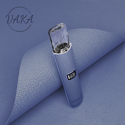 VAKA 皮革主機｜高級皮革質感｜雙檔功率調節｜LED電量顯示｜Type-C 快充｜通用一代煙彈-台灣現貨