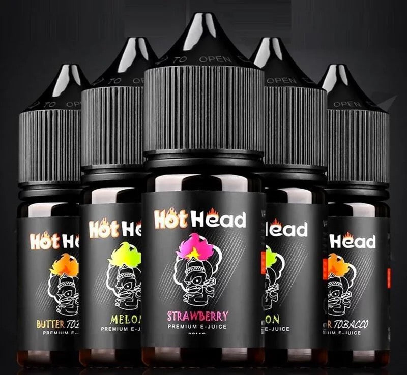 美國原裝 Hot Head 爆脾氣煙油 30ML｜全系列水果茶飲口味｜注油電子煙專用煙液-VAKA糖果雲煙館