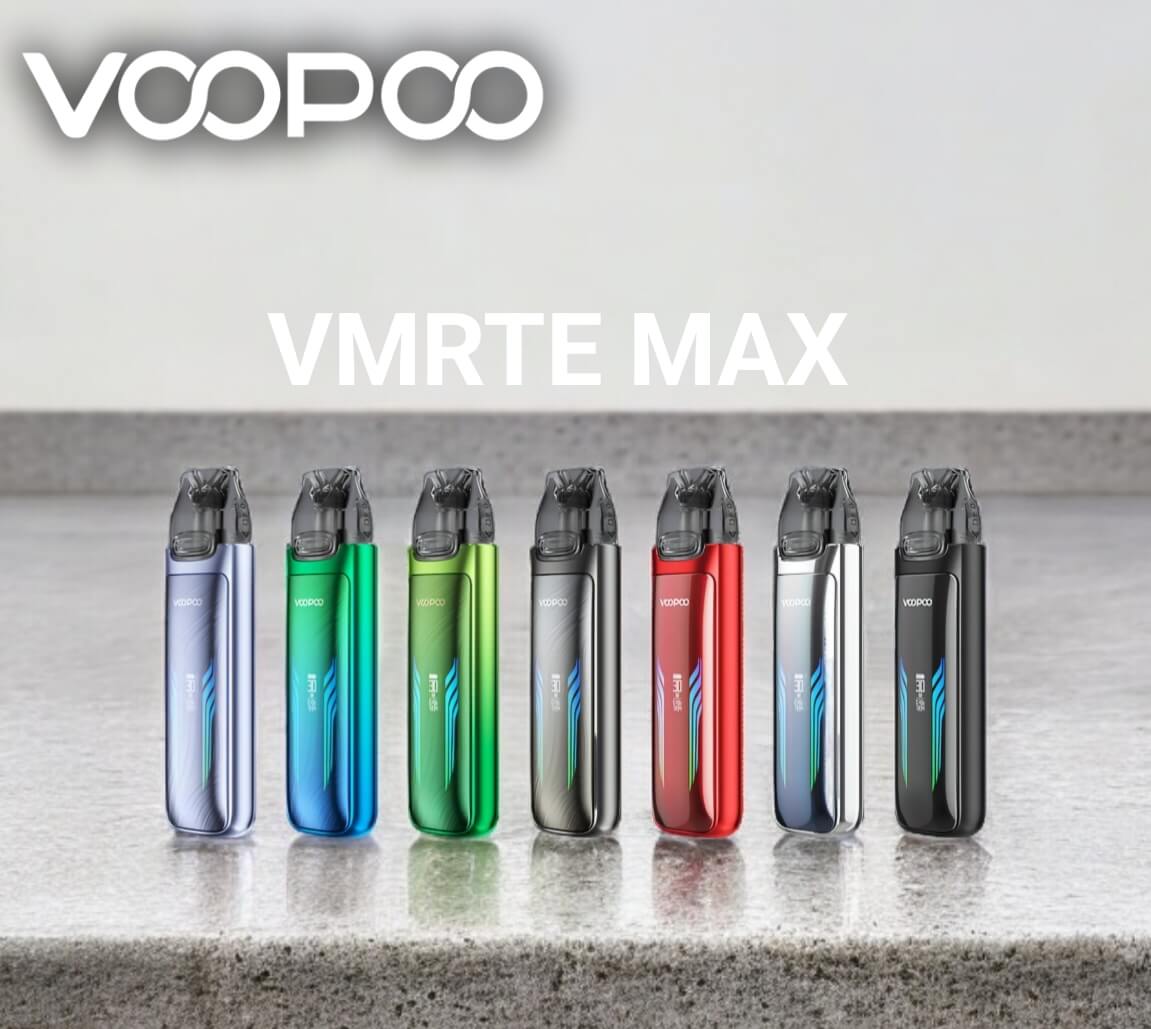 VOOPOO VMATE MAX 注油式 Pod 主機｜1200mAh大容量電池｜3ML大容量煙彈｜智能晶片輸出｜可調氣流電子煙主機-台灣現貨