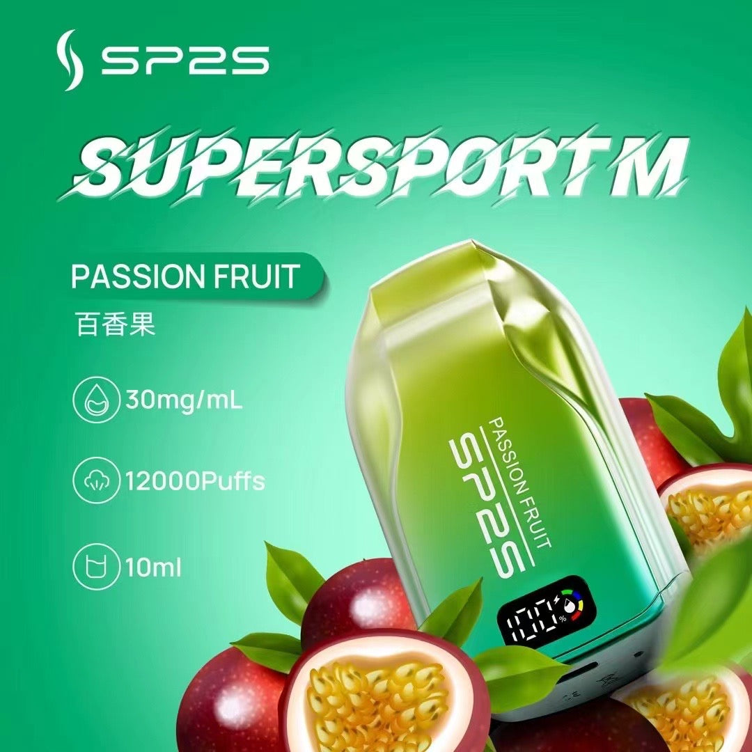 SP2S 12000口拋棄式電子煙｜長效大容量設計｜Mesh霧化技術｜多款冰感水果口味-VAKA糖果雲煙館