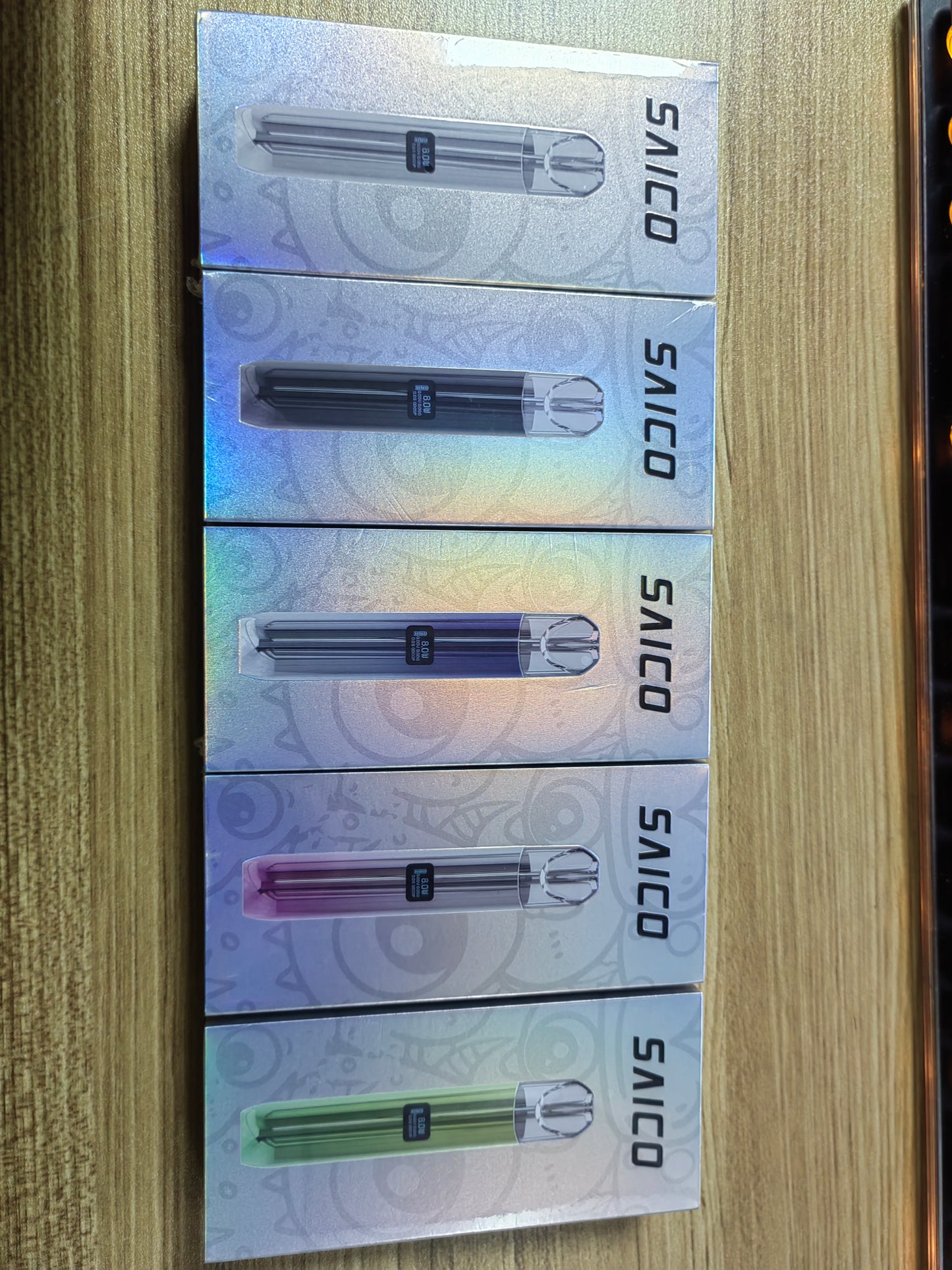 SAICO 炫刻一代主機｜智慧屏顯・8W/10W雙模式・420mAh大電量｜通用一代煙彈-台灣現貨