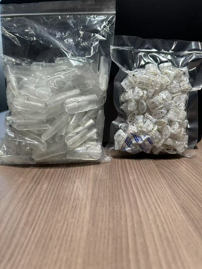 【Sp2空弹】磨砂款白色底座陶瓷芯，U型煙彈殼，不漏油，廢油，（正品保證）一代通用分離式空倉-台灣現貨秒發