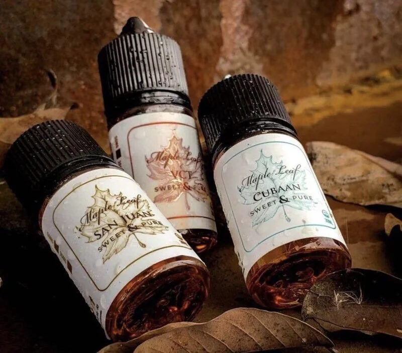 MAPLE LEAF 加拿大楓葉煙油 30ML｜35MG/50MG尼古丁鹽｜經典煙草/VCT/雪茄風味｜小煙專用注油煙油-VAKA糖果雲煙館