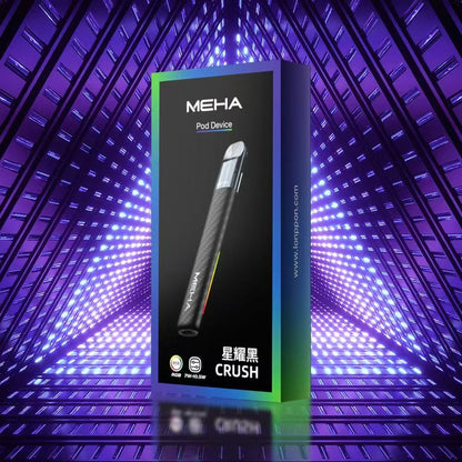 MEHA 魅嗨五代主機｜Meha Crush 五代電子煙主機｜三段功率調節 智慧氛圍燈設計｜適用魅嗨五代煙彈-台灣現貨