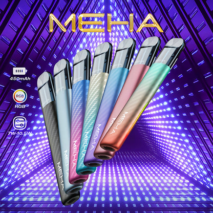 MEHA 魅嗨五代主機｜Meha Crush 五代電子煙主機｜三段功率調節 智慧氛圍燈設計｜適用魅嗨五代煙彈-台灣現貨
