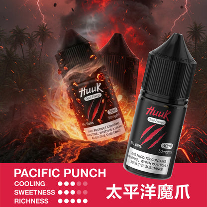 MEHA HUUK 虎克煙油 30ML｜魅嗨虎克電子煙油｜水果冰感尼古丁鹽煙油推薦-VAKA糖果雲煙館