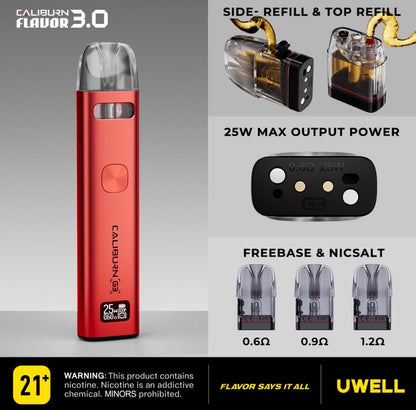 Uwell 咖喱G3主機套裝－注油電子煙桿-台灣現貨