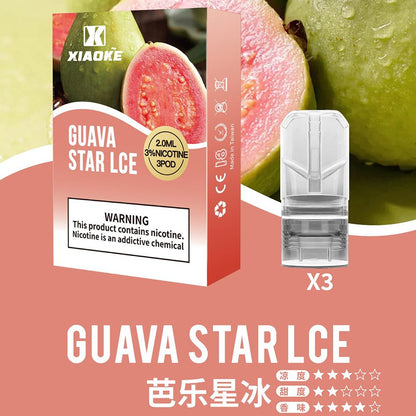 XIAOKE 梟客一代煙彈｜替換式霧化彈 多口味選擇 適用梟客一代主機 電子煙煙彈-台灣現貨
