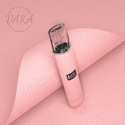 VAKA 皮革主機｜高級皮革質感｜雙檔功率調節｜LED電量顯示｜Type-C 快充｜通用一代煙彈-台灣現貨