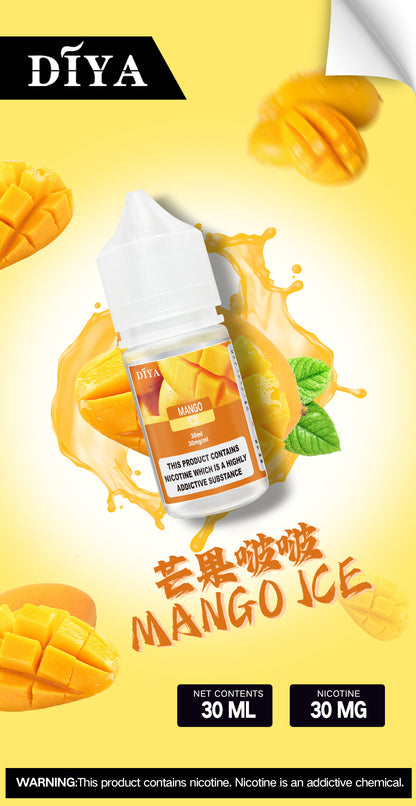 DIYA 叮啞煙油 30ML｜尼古丁鹽小煙油｜水果特調風味煙油｜POD注油電子煙油推薦-VAKA糖果雲煙館