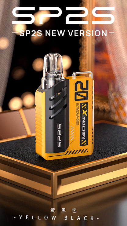 思博瑞 SP2S MAX 矩陣系列主機｜新版方形智能顯示換彈式電子煙主機｜穩定輸出 一代煙彈適配-台灣現貨