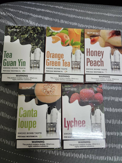 SP2 思博瑞煙彈｜原裝替換煙彈 高還原風味 大容量煙彈 防漏設計｜電子煙煙彈-台灣現貨