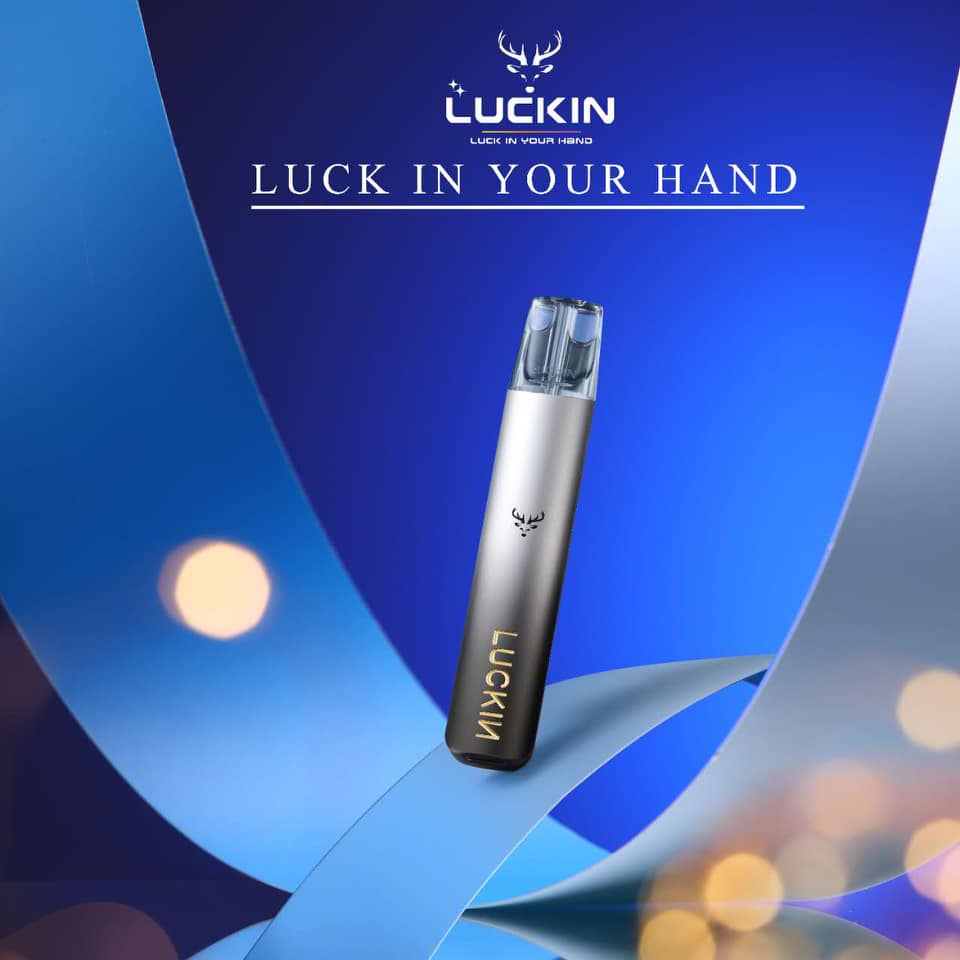 LUCKIN 幸運主機｜一代通用電子煙主機｜7W-10W可調功率｜400mAh｜Type-C快充｜智能震動提醒-台灣現貨