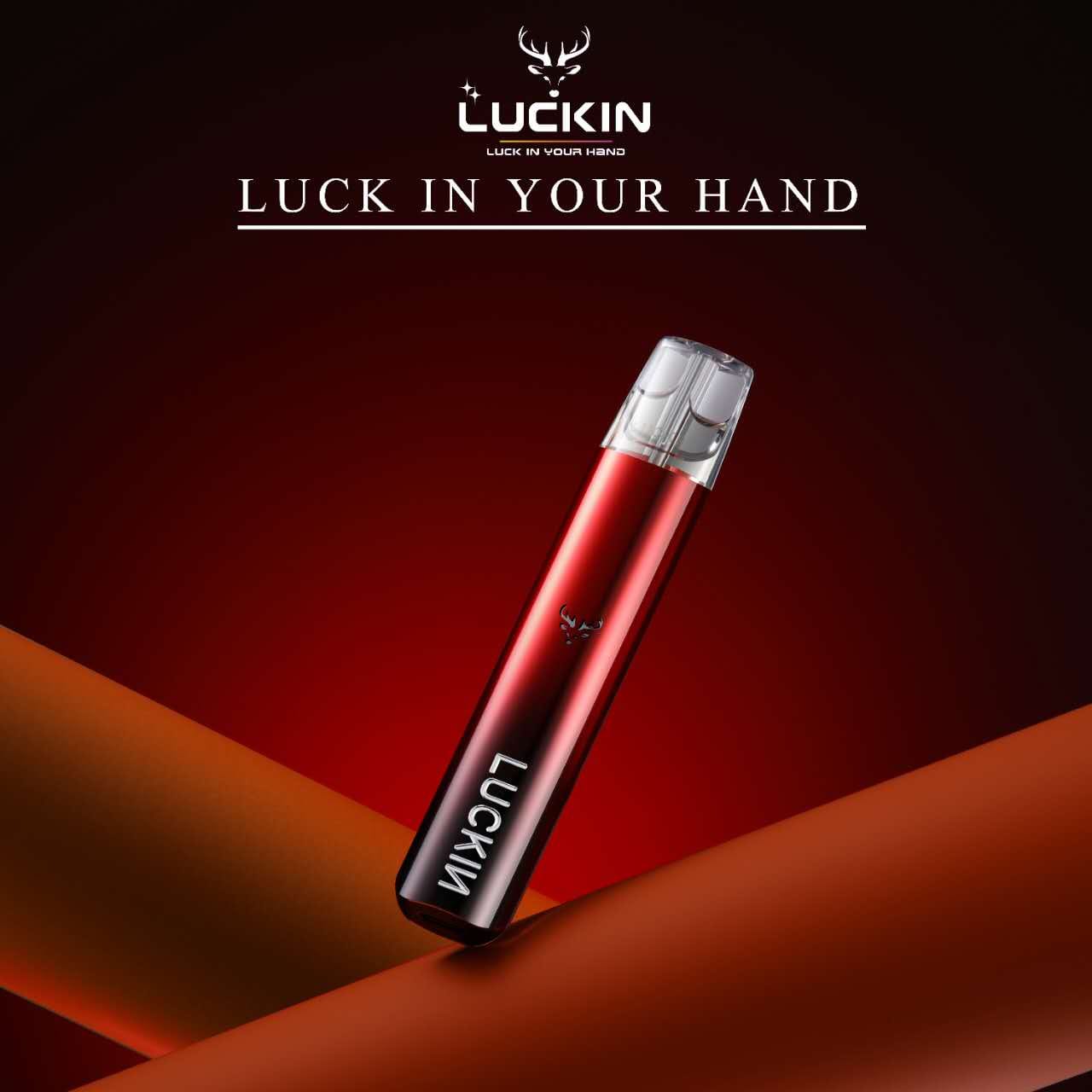 LUCKIN 幸運主機｜一代通用電子煙主機｜7W-10W可調功率｜400mAh｜Type-C快充｜智能震動提醒-台灣現貨