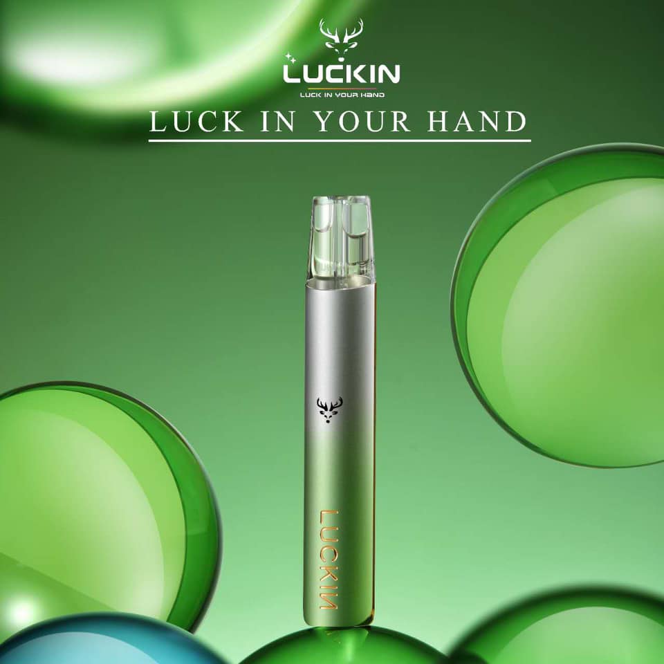 LUCKIN 幸運主機｜一代通用電子煙主機｜7W-10W可調功率｜400mAh｜Type-C快充｜智能震動提醒-台灣現貨