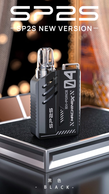 思博瑞 SP2S MAX 矩陣系列主機｜新版方形智能顯示換彈式電子煙主機｜穩定輸出 一代煙彈適配-台灣現貨