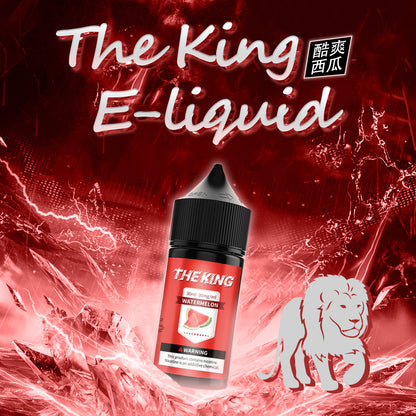 THE KING 王者煙油 30ML｜經典調香無涼0尼古丁鹽煙油｜多口味小煙專用煙油｜注油式電子煙油推薦-VAKA糖果雲煙館
