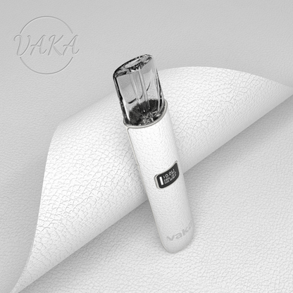 VAKA 皮革主機｜高級皮革質感｜雙檔功率調節｜LED電量顯示｜Type-C 快充｜通用一代煙彈-台灣現貨