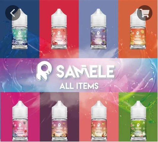 SAMELE 冰釀系列煙油｜水果冰感煙油推薦｜清涼順滑多層次風味選擇-VAKA糖果雲煙館