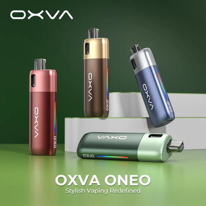 OXVA ONEO 奧尼奧 40W 電子煙主機｜1600mAh大電量｜3.5ML注油空彈｜可調氣流｜RGB燈效-台灣現貨