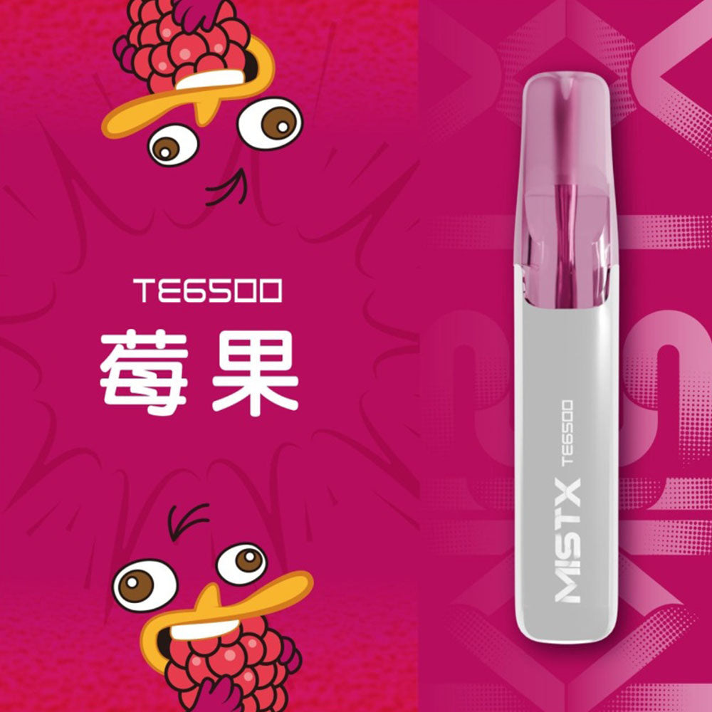 MISTX 鴨嘴獸 6500口一次性電子煙 長效大容量拋棄式Vape 多口味便攜電子煙-VAKA糖果雲煙館