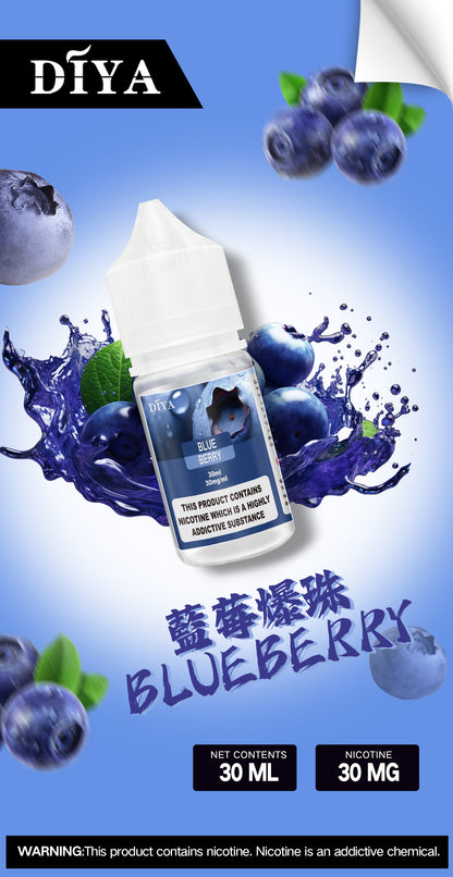 DIYA 叮啞煙油 30ML｜尼古丁鹽小煙油｜水果特調風味煙油｜POD注油電子煙油推薦-VAKA糖果雲煙館