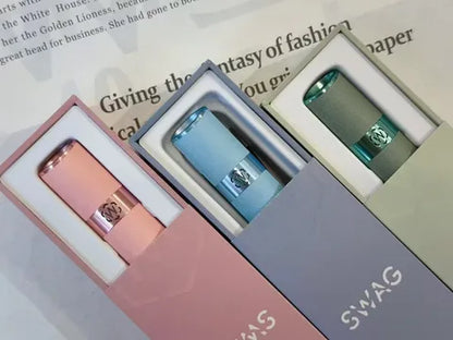 SWAG 皮革主機｜400mAh Type-C 快充｜一代通用電子煙主機｜適用 RELX／LANA／SP2S 煙彈-台灣現貨
