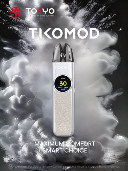 TOKYO TIKO MOD 東京帝刻菸油套裝｜智慧螢幕注油主機 霧化套裝-台灣現貨