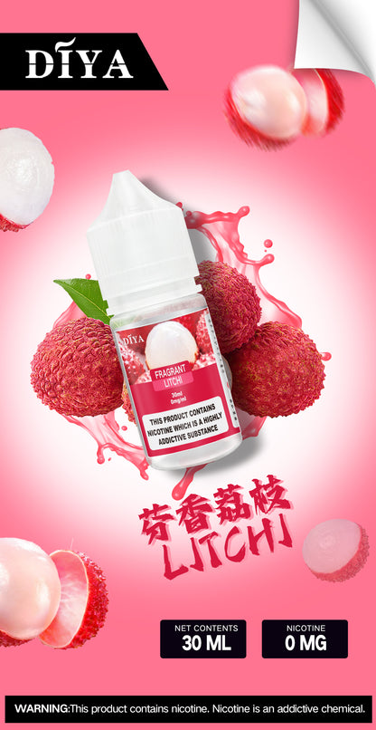 DIYA 叮啞煙油 30ML｜尼古丁鹽小煙油｜水果特調風味煙油｜POD注油電子煙油推薦-VAKA糖果雲煙館
