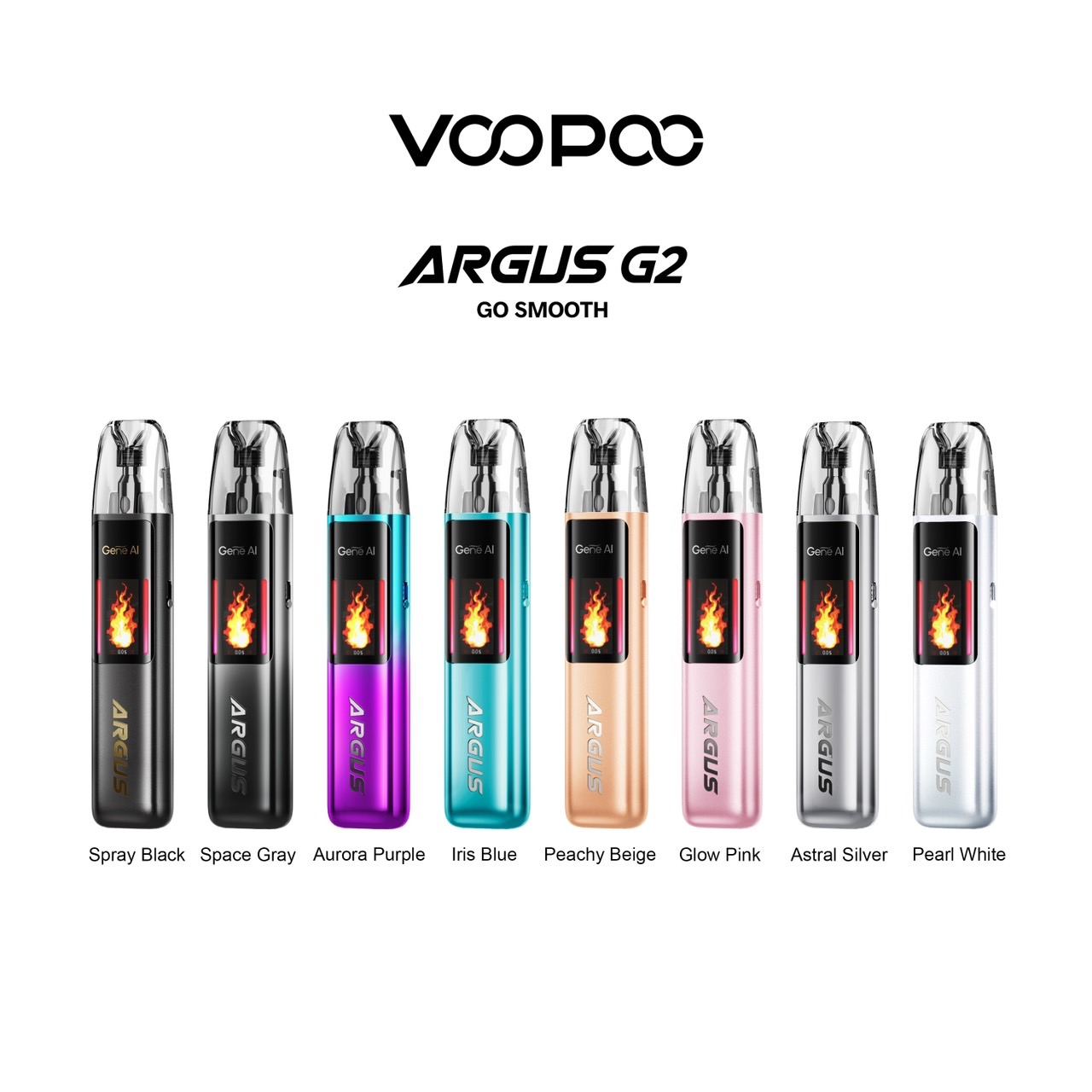 VOOPOO ARGUS G2 智慧調節注油主機 30W｜GENE.AI 晶片｜1000mAh 長效電池｜可調氣流 Pod 系統-台灣現貨