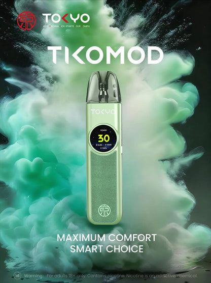 TOKYO TIKO MOD 東京帝刻菸油套裝｜智慧螢幕注油主機 霧化套裝-台灣現貨