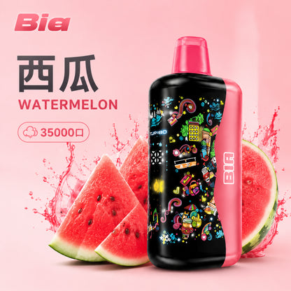 BIA 35000 Puffs 拋棄式電子煙｜韓國熱銷款｜35000口超長續航｜雙風味切換｜大小霧感調節-VAKA糖果雲煙館