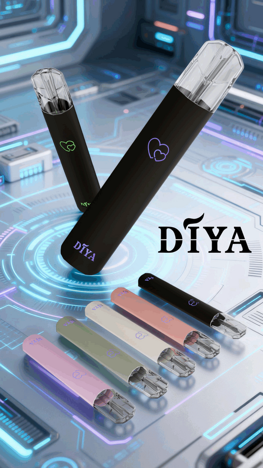 DIYA 叮啞一代主機｜通用一代煙彈｜Type-C 快充｜輕巧便攜電子霧化主機-台灣現貨