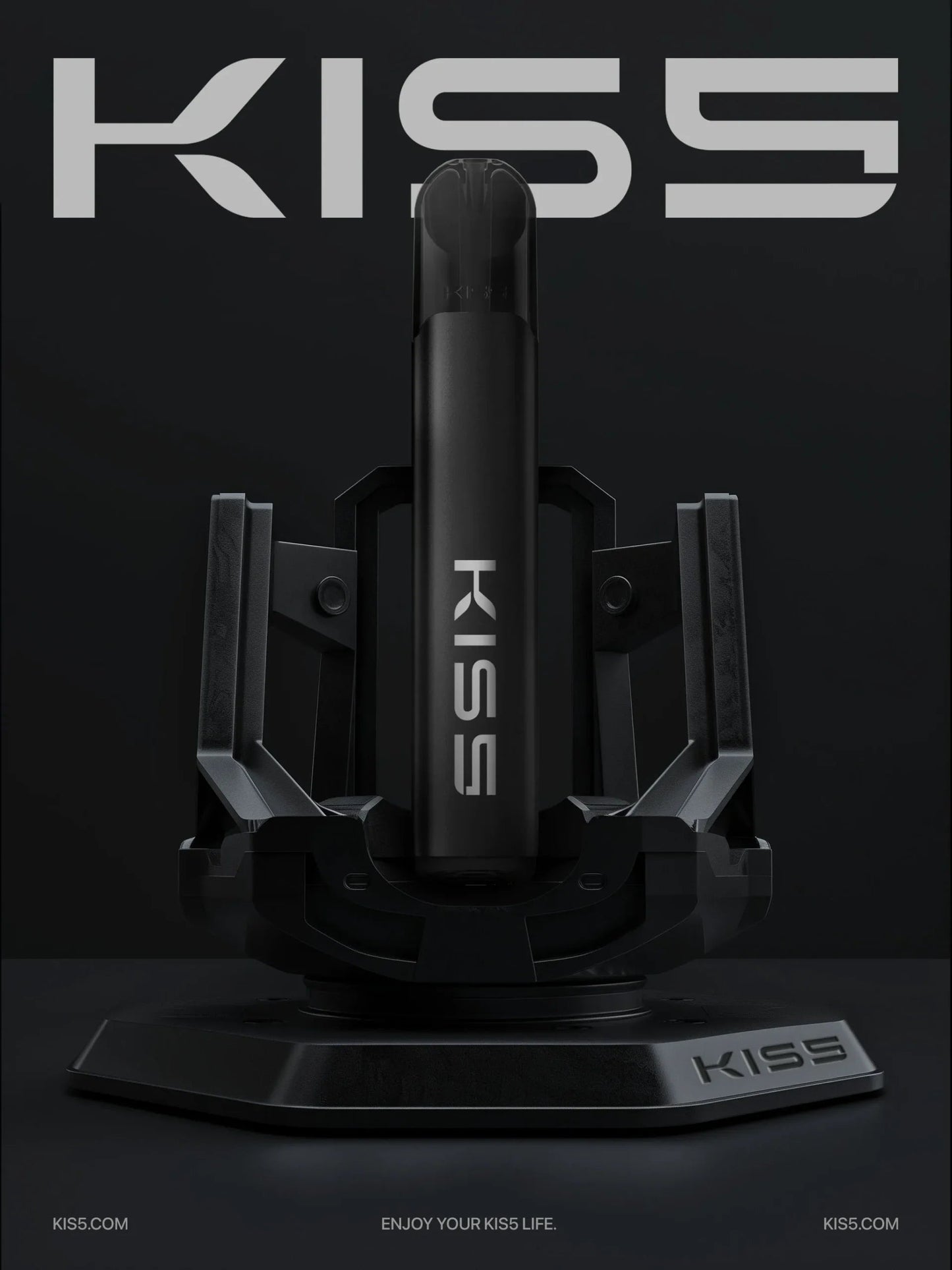 KIS5 FLY 五代主機｜鎧斯5號電子煙主機｜五代煙彈專用霧化桿｜7W-10W雙模式調節-台灣現貨