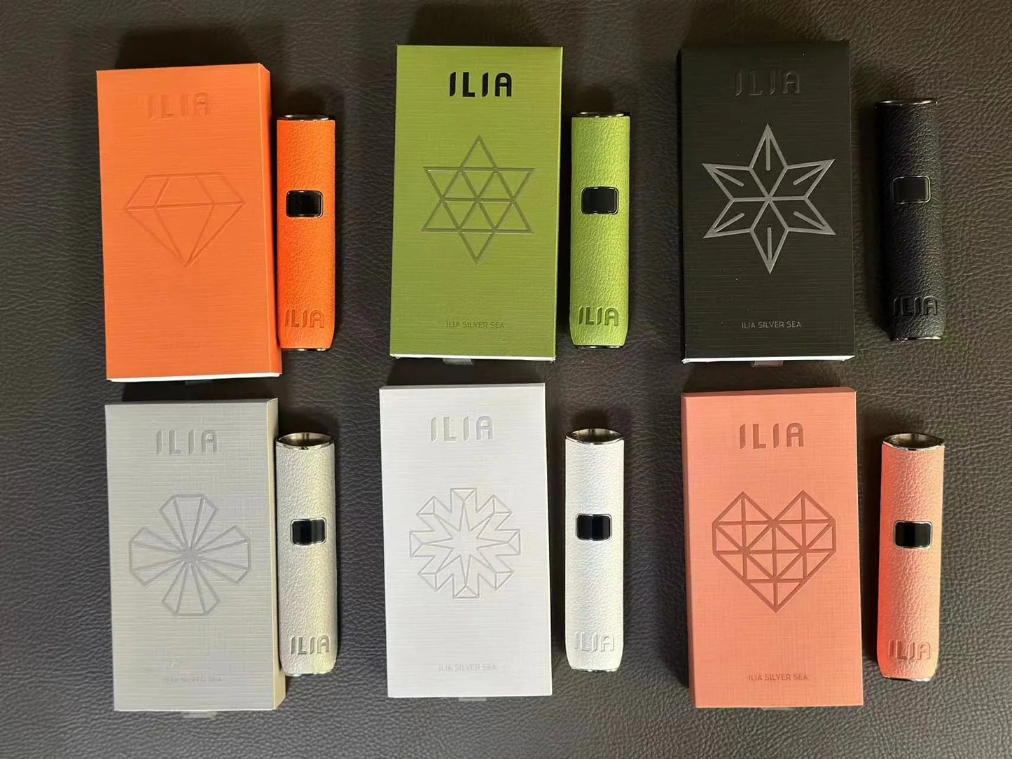 ILIA 哩亞皮革主機｜一代通用電子煙主機｜雙檔功率可調 Type-C 快充-台灣現貨