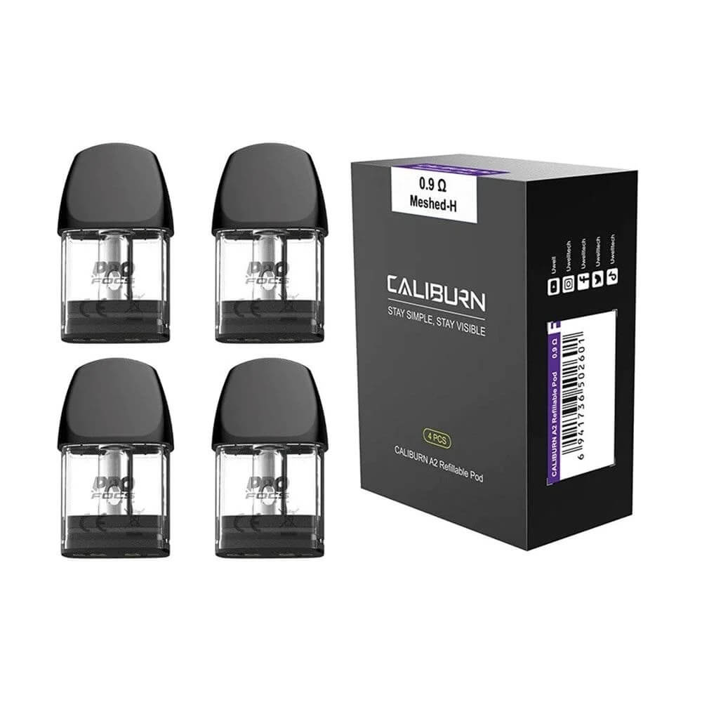 Uwell Caliburn A2咖喱A2空倉 4顆裝-台灣現貨秒發