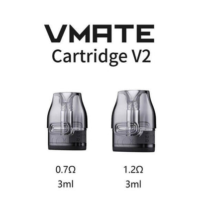 VOOPOO VMATE 通用空彈 (V2頂部注油) | 3mL大容量空倉-升級版 & 全系列通用替換-台灣現貨秒發