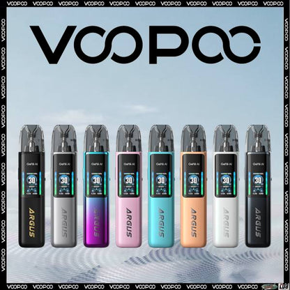 VOOPOO ARGUS G2 智慧調節注油主機 30W｜GENE.AI 晶片｜1000mAh 長效電池｜可調氣流 Pod 系統-台灣現貨