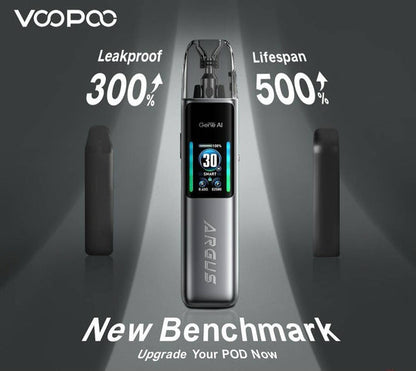 VOOPOO ARGUS G2 智慧調節注油主機 30W｜GENE.AI 晶片｜1000mAh 長效電池｜可調氣流 Pod 系統-台灣現貨